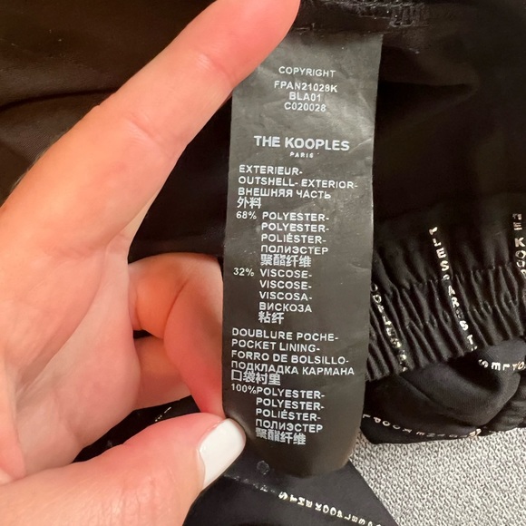 The Kooples logo pinstripe pants - Picture 6 of 7